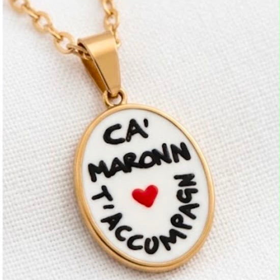 collanina "CÀ MARONN T'ACCUMPAGN"